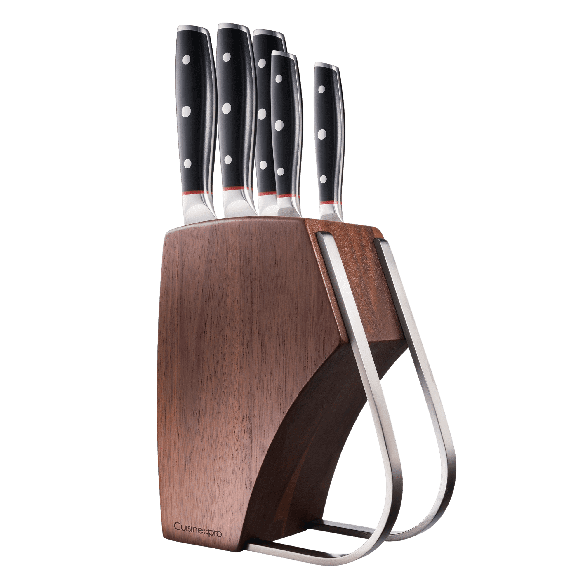 Cuisine::pro® iconiX® Holz 6 Piece Knife Block