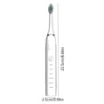 thumbnail image 3 of SIYTUAU Electric Toothbrush With 8 Replacement Brush Heads Toothbrush Box 5 Cleaning Modes Smart Timer Ipx7 Waterproof White, 3 of 9