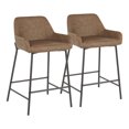 thumbnail image 1 of Daniella Industrial Counter Stool by LumiSource, 1 of 9