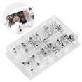 thumbnail image 4 of Couronne de Montre, Bouton de Chronographe Argent 60Pcs Montre Pièces de Réparation pour Horlogers et Réparateurs de Montres, 4 of 7