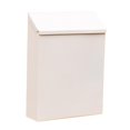 thumbnail image 3 of Wall Mounted Mailbox Modern Newspaper Holder Box for Outdoor Front Door Gate white, 3 of 8