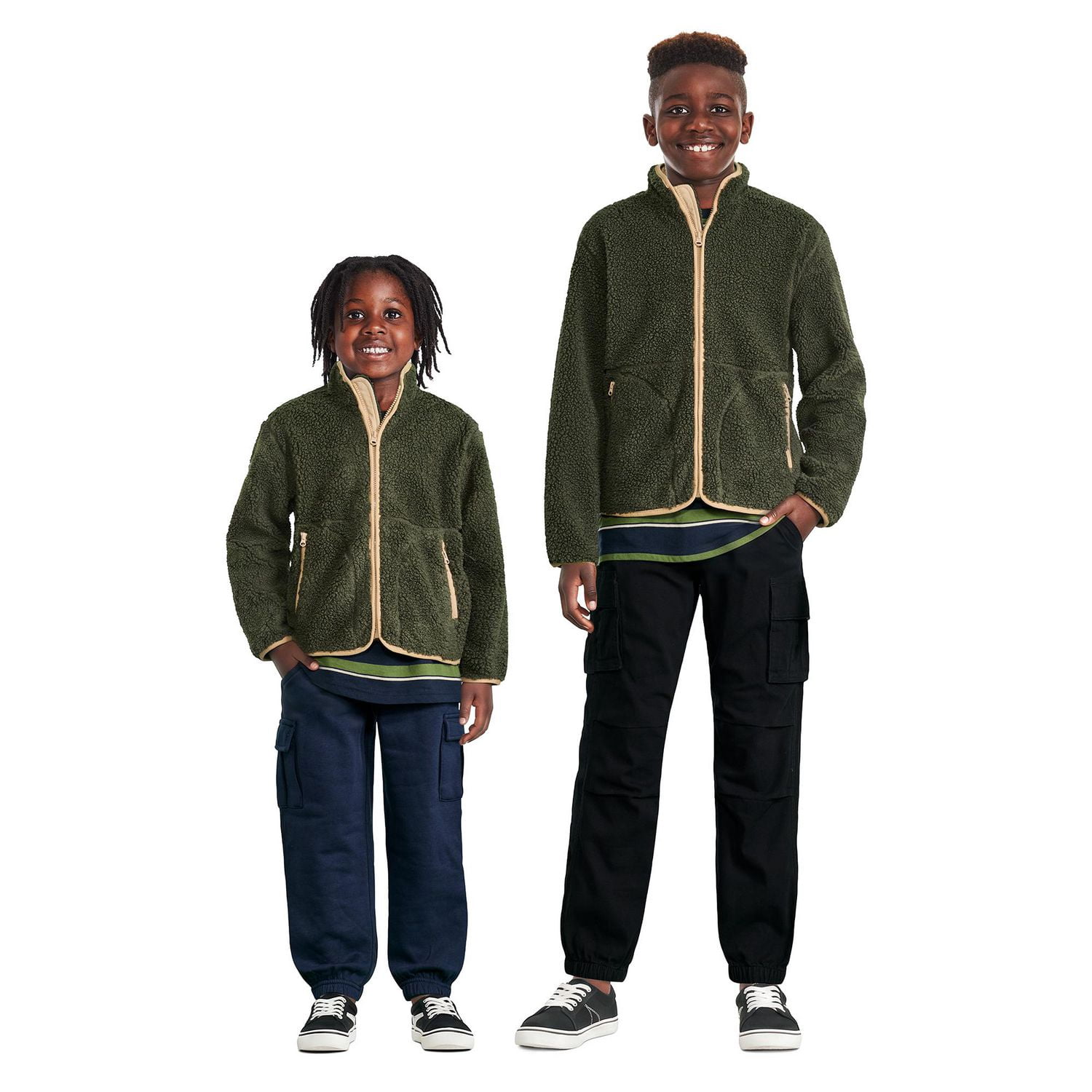 George Boys' Faux Shearling Jacket