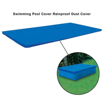 Agiferg Housse de Piscine en Tissu Housse de Piscine Gonflable Anti-Salissures PE Housse de Piscine Rectangulaire
