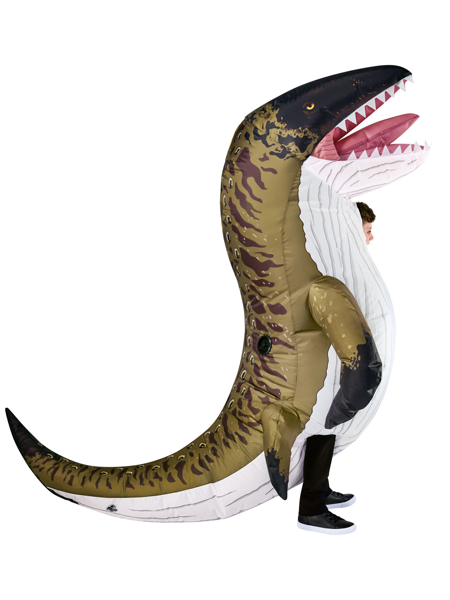 Costume Gonflable Mosasaurus Rebirth de Jurassic World pour Enfants par Rubies, Unisexe