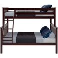 thumbnail image 3 of BEDSMART Solid Wood Twin Over Full Bunk Bed| Espresso, 3 of 7