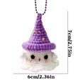 thumbnail image 3 of Birdeem Little Ghost Hand-Woven Cute Keychain Bag Car Pendant Hanging Gift, 3 of 5