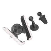 Car Phone Holder, Bling Car Phone Holder Vehicle Cell Phone Mount Cradle Adjustable Auto Cell Phone Mount Universal for Women Girls