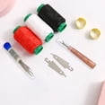 thumbnail image 4 of Shiogb Christmas Mega Sale, Big Sewing Needles Kit Stainless Sewing Needles Stainless Needles For Hand Sewing Sewing Needles 34 PCS Big Needles Set, Big Eye Steel Sewing Needles Kit, Silver, 4 of 5