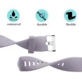 thumbnail image 4 of Replacement Bands Compatible for Fitbit Charge 2, Classic & Special Edition Adjustable Sport Wristbands(Light Purple,L), 4 of 7