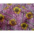 thumbnail image 5 of oneOone Silk Tabby Medium Yellow Fabric Tropical Sewing Material Print Fabric By The Yard 42 Inch Wide, 5 of 5