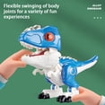 thumbnail image 4 of E Kids Simulation Dinosaur Transforming Robot Alloy Figure Assembly Display Box Ornament Toy Educational Gift For Ages 4 Plus Plastic Material, 4 of 8