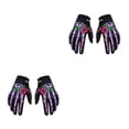 thumbnail image 4 of Decodeary Lightweight And Shockproof Skeleton Riding Gloves For Autumn Winter Breathable And Comfortable Durable Waterproof pink L 2Set, 4 of 6