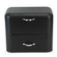 thumbnail image 2 of Iron Bread Box Large Capacity 2 Shelves Farmhouse Bread Container Bread Bagels Cookies Iron Bread Storage Container for Kitchen Home Bread Box, 2 of 7