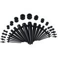 thumbnail image 2 of 36pcs Ear Expander, 8 Colors 36pcs 2pcs Acrylic Tapers Ear Gauges Expander Set Flesh Tunnels Ear Gauges Stretching Expanding Kit Acrylic Tapers and Plugs Ear Stretching Kit, 2 of 7