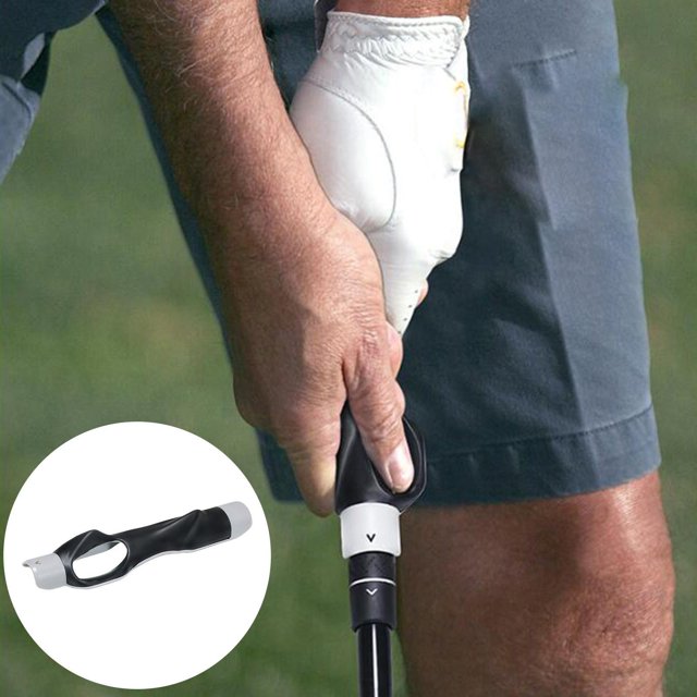 Baohd Woman s Golf Swing Grip Trainer Performance on Course Grey 15.5 x 2.5cm 1Set