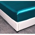 thumbnail image 4 of 4-piece Satin Bedding Sheet Set Luxury Bedding Sets, 4 of 5