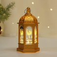 thumbnail image 3 of LED Wind Lights Ramadan Lantern Lamp Home Decor Weddings lighting Hanging for Event Decor golden, 3 of 8