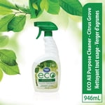 Great Value Eco Citrus Nettoyeur tout usage, Nettoilateur naturel, Spray, Scent agrumes, 946ml