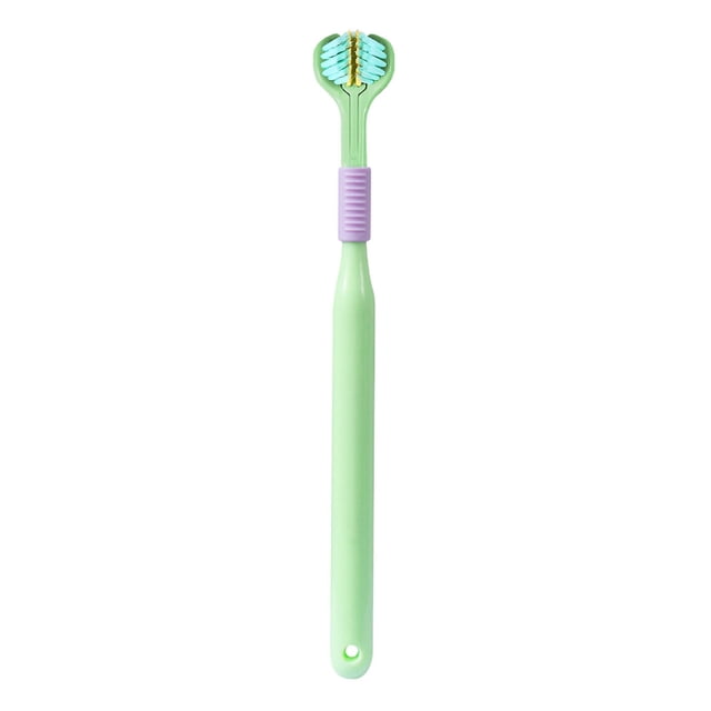 FcBaudy Manual Toothbrushes, Extra Soft Toothbrushes Adult Three-sided Toothbrush Men And Women Clean Soft Bristle Toothbrush Adult Toothbrush teeth brush