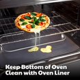 thumbnail image 2 of Non-Stick Oven Protector Mat - Heavy Duty Nonstick Oven Rack Liners to Protect Convection, Electric, Gas, & Microwave Ovens - BPA & PFOA Free Heat Resistant Baking Mat, 2 of 6