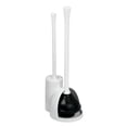 thumbnail image 2 of Mainstays Una Slim Bowl Brush & Plunger, White, 2 of 4