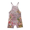 thumbnail image 5 of LSLJS Girls Summer Sleeveless Casual Romper Spaghetti Strap Shorts Jumpsuit With Pockets, Girls' Jumpsuits & Rompers Summer Clothes, 5 of 5