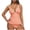 Orange, variant on Women Swimsuit Zeophrasy Fashion Women Summer Solid Color With Chest Cushion And No Steel Support Sexy Backless Strap Bikini Swimsuit Clearacne under 5
