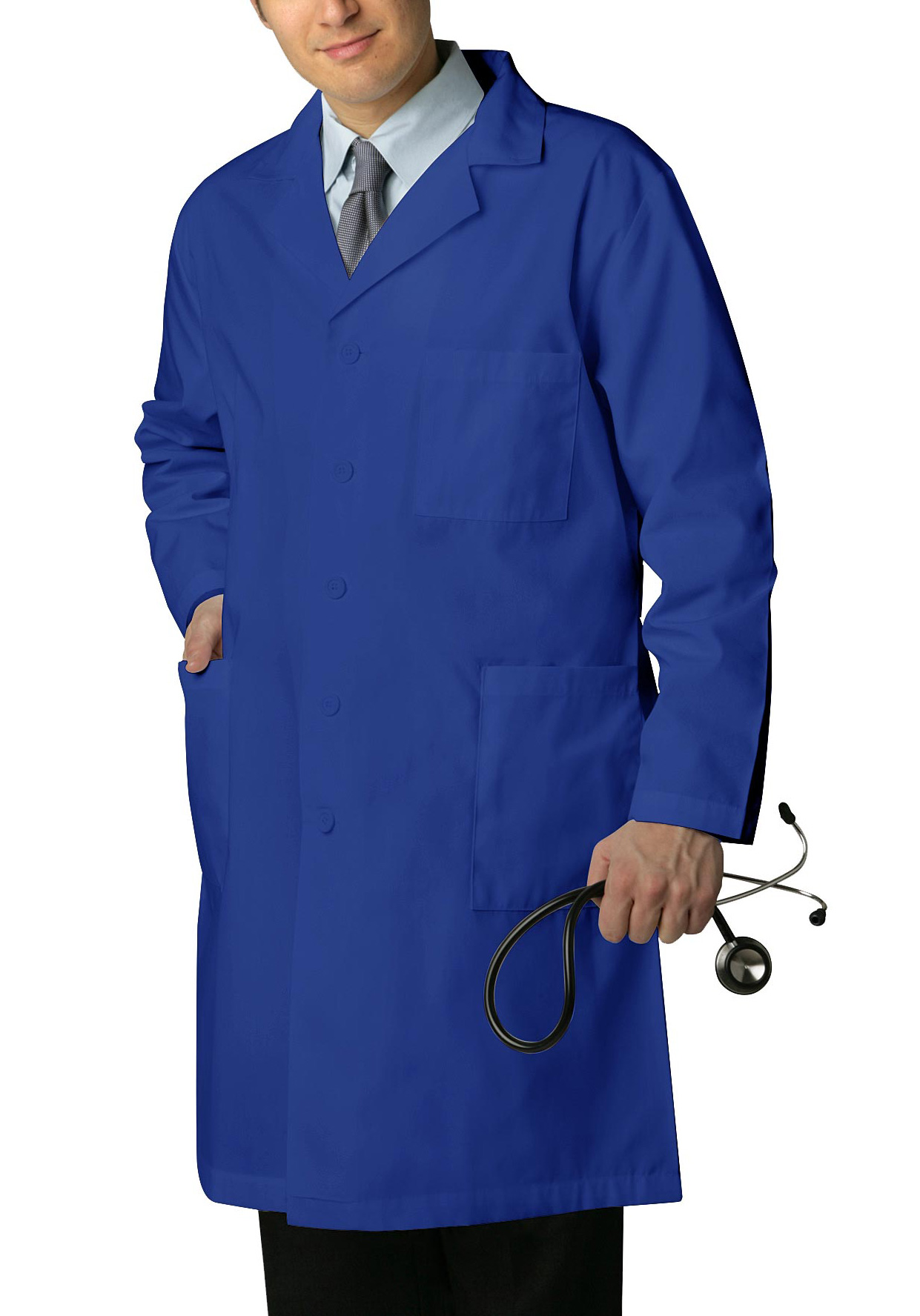 Adar Universal Mens Lab Coats - Classic 39" Lab Coat