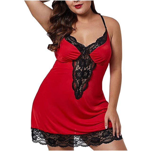 Ensemble de Pyjama Aguichant en Dentelle pour Femmes