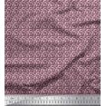 thumbnail image 1 of Soimoi Moss Georgette Fabric Triangle Shirting Print Sewing Fabric Yard 42 Inch Wide, 1 of 3