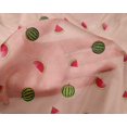 thumbnail image 4 of oneOone Silk Tabby Fabric Watermelon Fruit Printed Craft Fabric BTY 42 Inch Wide, 4 of 4