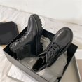 thumbnail image 4 of B91xZ Bottes pour Femmes Cheville Antidérapantes Imperméables Chaussures d'Extérieur Confortables Mode Chaussures de Randonnée pour Femmes, Gris Foncé 7, 4 of 5
