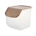thumbnail image 1 of Moisture-Proof Rice Storage Container Plastic Kitchen Rice Box Sealed Cereal Grain Organizer, 1 of 8