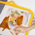 thumbnail image 4 of Chmadoxn Transparent Tempered Glass Vegetable Board Fruit And Vegetable Cooking Board Double Sided Kitchen Nonslip High Temperature Resistance Chopping Board Tempered Glass Cutting Board, 4 of 6