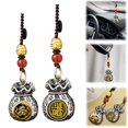 thumbnail image 1 of Clearance! Chinese Zodiac Wealth Bag Pendant Charm For Daily Fortune Rotating God Of Wealth Bag Luck And Keychain For Good Fortune, 1 of 9