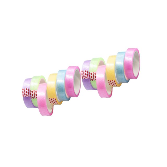 12x Sticky Ball Tapes 6 Colors Adhesive Tape Educational Party for Toys
