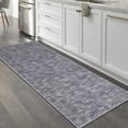 thumbnail image 1 of Modern Solid Color Rug  2ft3inx8ft, Washable Non-Slip Low Pile Area Rug for Living Room & Bedroom, 1 of 9