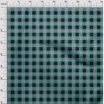 thumbnail image 3 of oneOone Polyester Lycra Fabric Gingham Check Print Sewing Fabric BTY 56 Inch Wide, 3 of 4