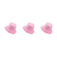 thumbnail image 1 of VONKY Bucket Hat For Sun Protection Headgear For Outdoor Adventure Caps Stylish Protection Casual Comfort Outdoor Activities pink 3Set, 1 of 6