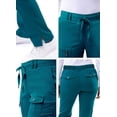thumbnail image 2 of Adar Pro Sarraus pour Femmes - Pantalon de Sarrau de Yoga à Jambe Étroite, 2 of 8