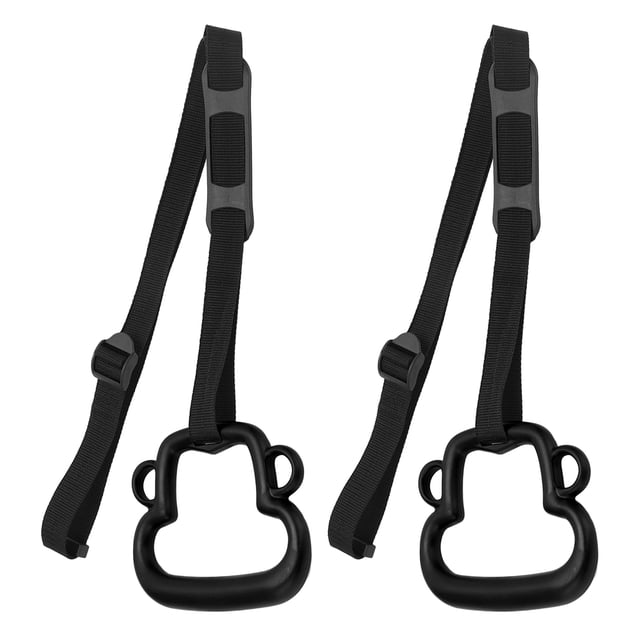 Enfants Pull Up Anneaux, 1pair Enfants Anneaux de Gymnastique Anneaux de Gymnastique avec Sangles Réglables Capacité de l'Anneau de Gymnastique Haut de la Ligne
