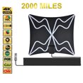 thumbnail image 2 of Antenne TV Intérieure Amplifiée Antenne HDTV Portée de 2000 Miles, 2 of 9