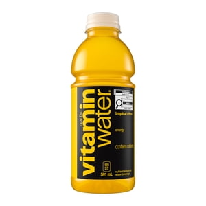 Glacéau vitaminwater Energy, tropical citrus Bottle, 591 mL