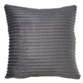 thumbnail image 1 of Saro Lifestyle 189.GY18SD 18 in. Faux Rabbit Fur Down Filled Throw Pillow, Gray, 1 of 1