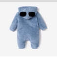 thumbnail image 4 of Disney Mickey Baby Boys Girls Bodysuits Furry Character Graphic 3D Ears Hooded Romper Gifts Sizes 0/3-18M, 4 of 5