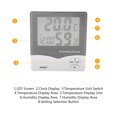 thumbnail image 4 of AR807 Hygromètre Numérique, Fonction de Synchronisation Résistant à l'Usure Degrés Celsius / °F Interrupteur Hygromètre Numérique Durable pour Entrepôt pour Bureau, 4 of 8