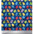 thumbnail image 1 of Soimoi Polyester Crepe Fabric Egg Easter Print Fabric by Yard 52 Inch Wide, 1 of 3