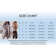 thumbnail image 3 of WEIYLL Womens Fleece Jackets Double Mid Long Trench Belt Solid Color Black Fall Coats Size M, 3 of 5