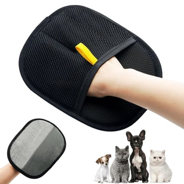 GOYDSY Double Sided Pet Grooming Glove, Reusable Hair Remover Gloves for Dogs, Deshedding and Grooming Tool for Pets, Efficient Pet Hair Removal Glove Clearance Sales Today Deals Prime