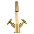 thumbnail image 2 of Ancona Prima Colori Single Hole Double Cross Handle Bathroom Faucet, 2 of 6